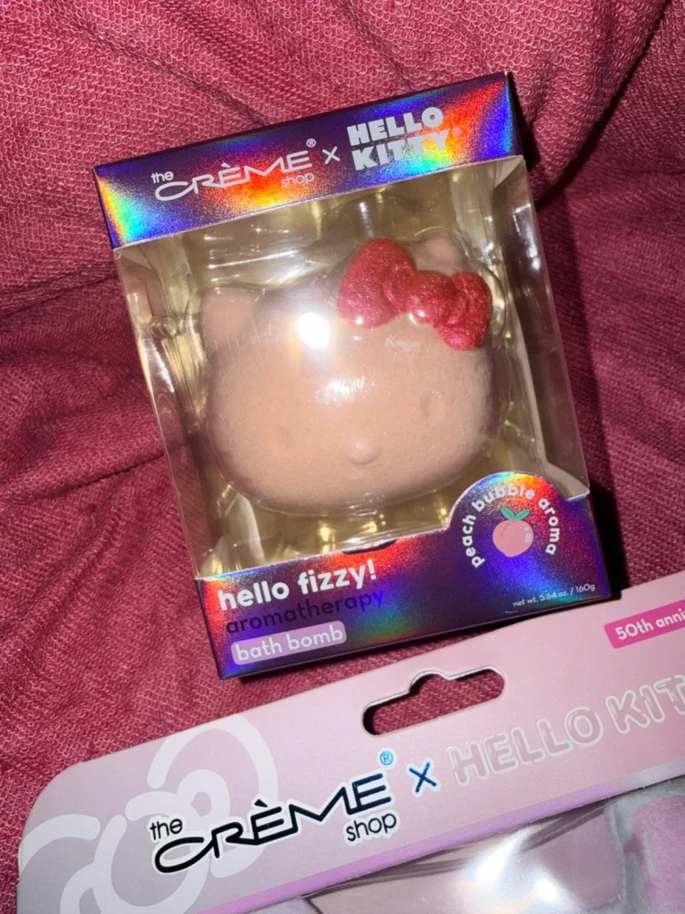 The Crème Shop x Hello Kitty Plushie Sleep Mask - Pink